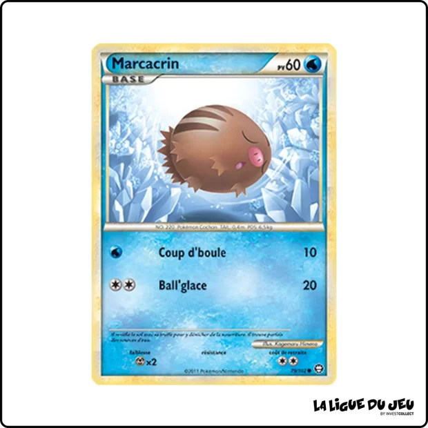 Commune - Pokemon - Trîomphe - Marcacrin 79/102