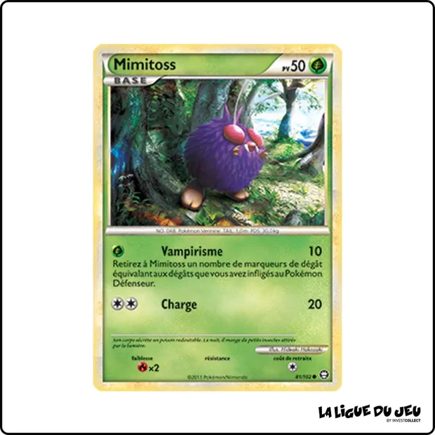 Commune - Pokemon - Trîomphe - Mimitoss 81/102