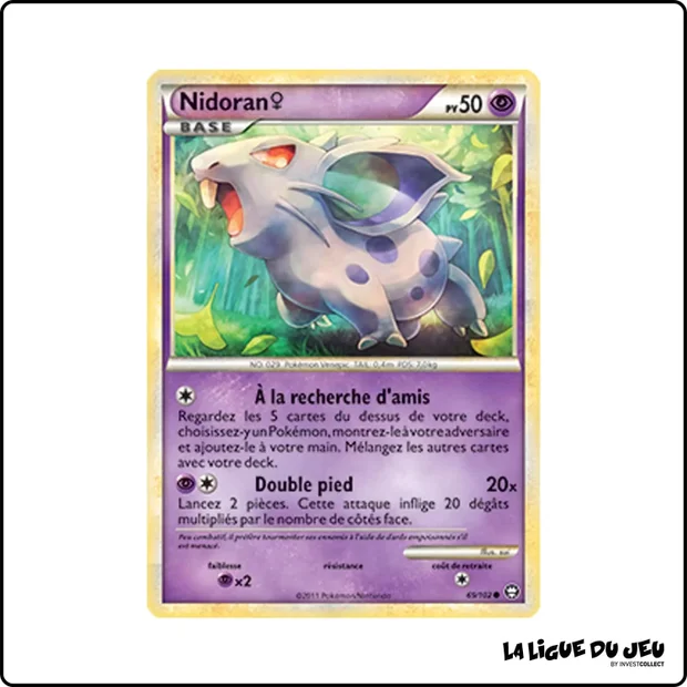 Commune - Pokemon - Trîomphe - Nidoran♀ 69/102