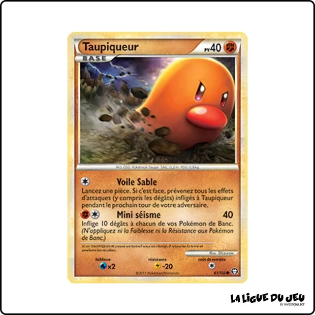 Commune - Pokemon - Trîomphe - Taupiqueur 61/102