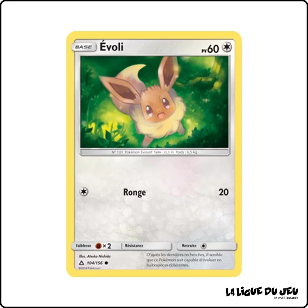 Commune - Pokemon - Ultra-Prisme - Évoli 104/156