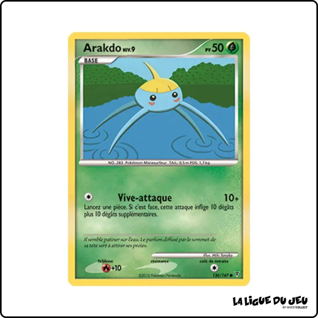 Commune - Pokemon - Vainqueurs Suprêmes - Arakdo 130/147