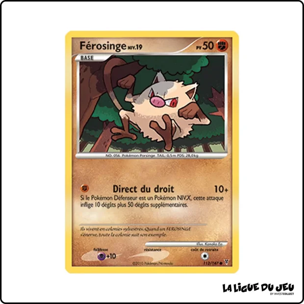 Commune - Pokemon - Vainqueurs Suprêmes - Férosinge 112/147