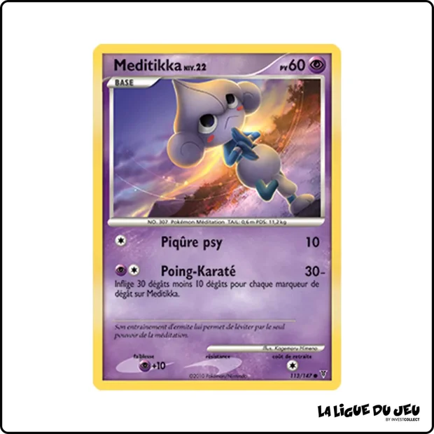 Commune - Pokemon - Vainqueurs Suprêmes - Meditikka 113/147