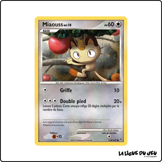 Commune - Pokemon - Vainqueurs Suprêmes - Miaouss 114/147