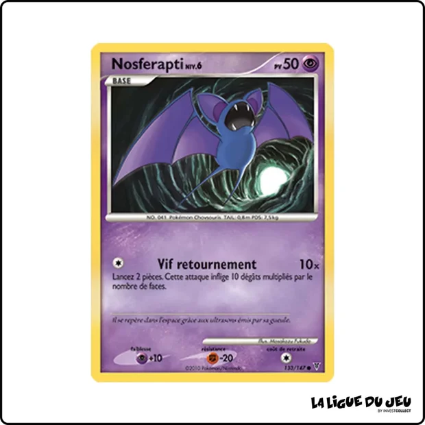 Commune - Pokemon - Vainqueurs Suprêmes - Nosferapti 133/147
