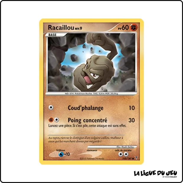 Commune - Pokemon - Vainqueurs Suprêmes - Racaillou 105/147
