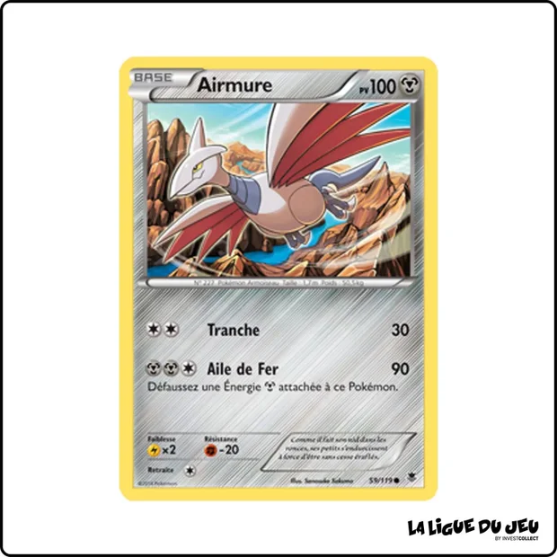 Commune - Pokemon - Vigueur Spectrale - Airmure 59/119