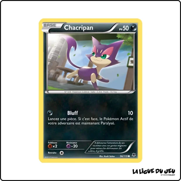 Commune - Pokemon - Vigueur Spectrale - Chacripan 56/119