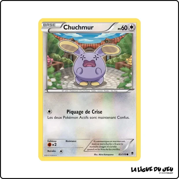 Commune - Pokemon - Vigueur Spectrale - Chuchmur 83/119