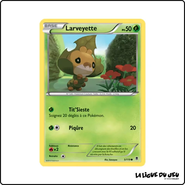 Commune - Pokemon - Vigueur Spectrale - Larveyette 5/119