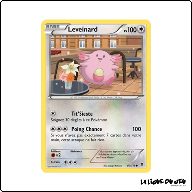 Commune - Pokemon - Vigueur Spectrale - Leveinard 80/119