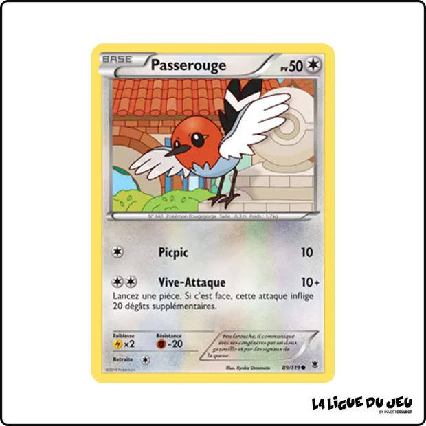 Commune - Pokemon - Vigueur Spectrale - Passerouge 89/119