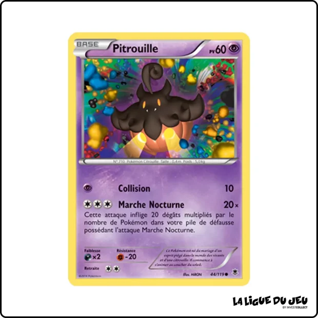 Commune - Pokemon - Vigueur Spectrale - Pitrouille 44/119