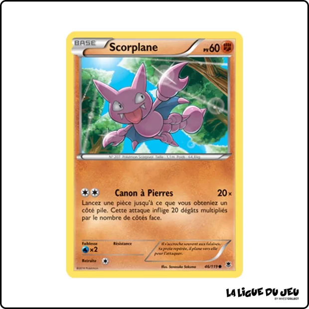 Commune - Pokemon - Vigueur Spectrale - Scorplane 46/119