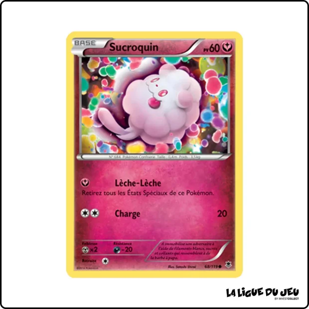 Commune - Pokemon - Vigueur Spectrale - Sucroquin 68/119