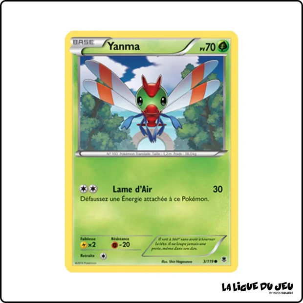Commune - Pokemon - Vigueur Spectrale - Yanma 3/119