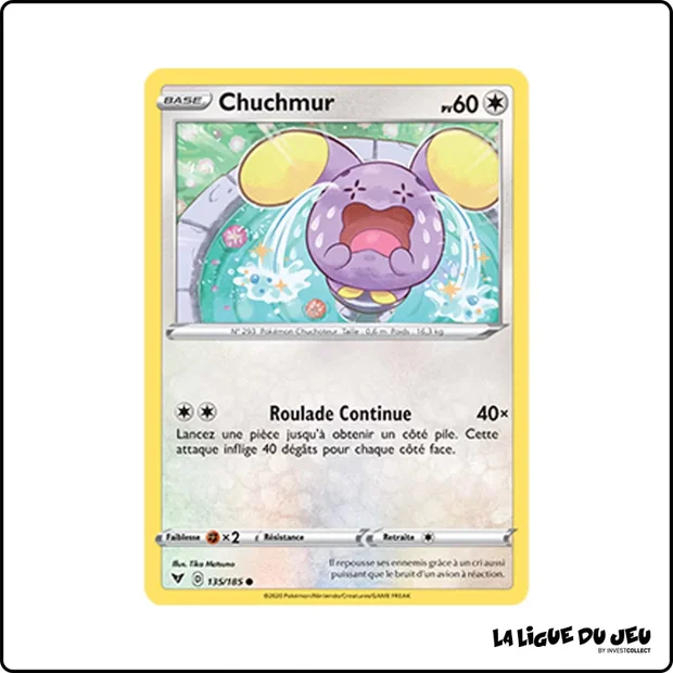 Commune - Pokemon - Voltage Éclatant - Chuchmur 135/185