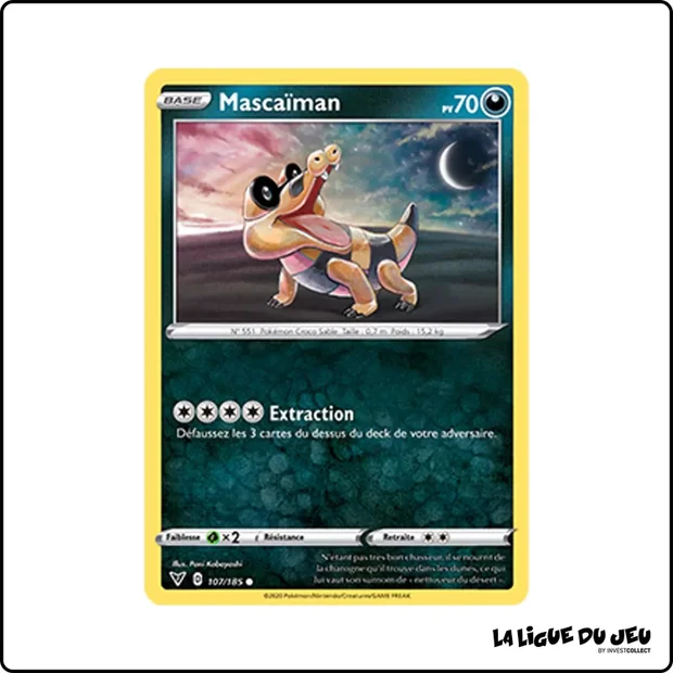 Commune - Pokemon - Voltage Éclatant - Mascaïman 107/185