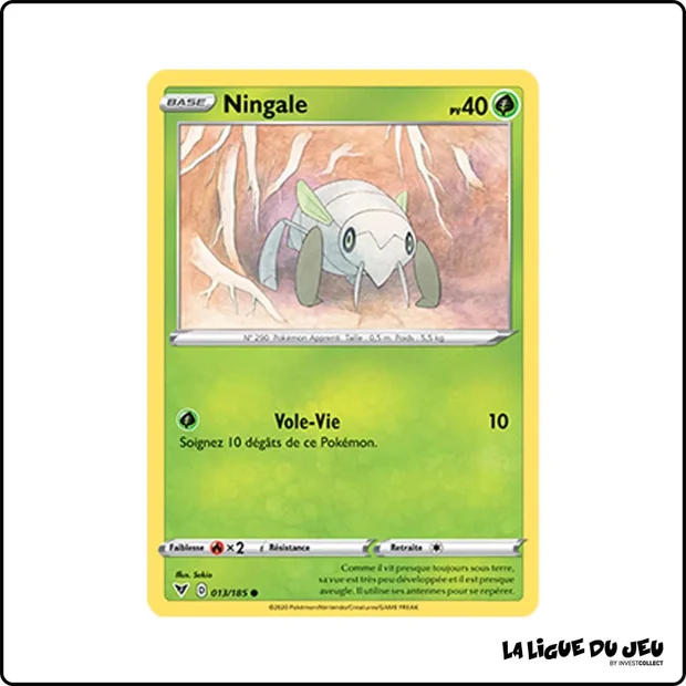 Commune - Pokemon - Voltage Éclatant - Ningale 13/185
