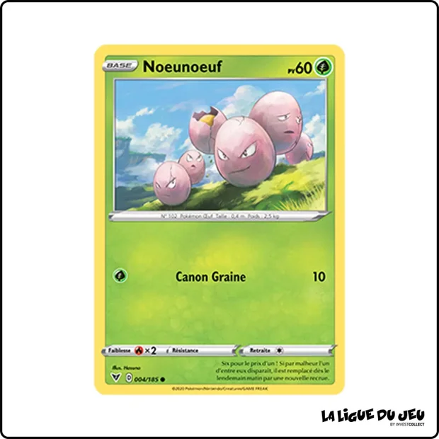 Commune - Pokemon - Voltage Éclatant - Noeunoeuf 4/185