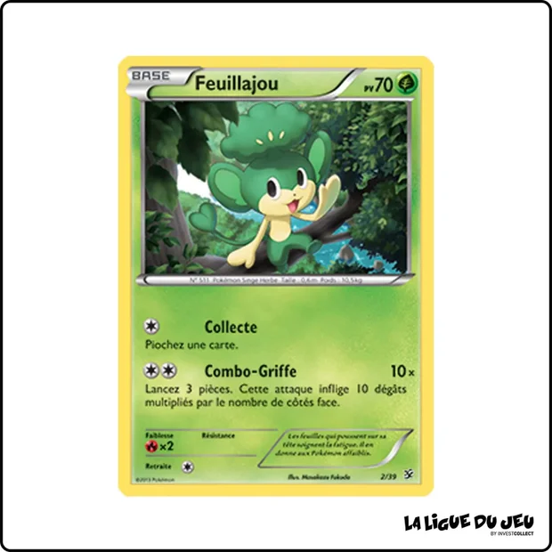 Commune - Pokemon - XY Bienvenue à Kalos - Feuillajou 2/39