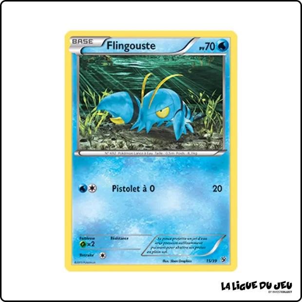 Commune - Pokemon - XY Bienvenue à Kalos - Flingouste 15/39