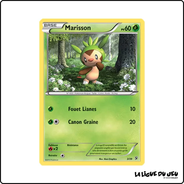 Commune - Pokemon - XY Bienvenue à Kalos - Marisson 3/39