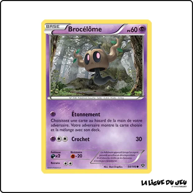 Commune - Pokemon - XY de Base - Brocélôme 54/146