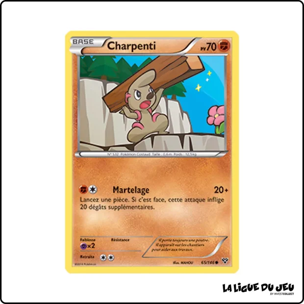 Commune - Pokemon - XY de Base - Charpenti 65/146