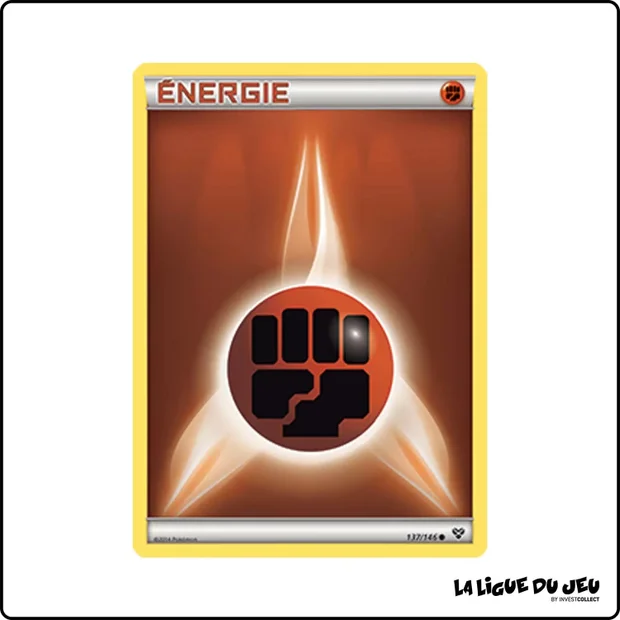 Commune - Pokemon - XY de Base - Énergie Combat 137/146