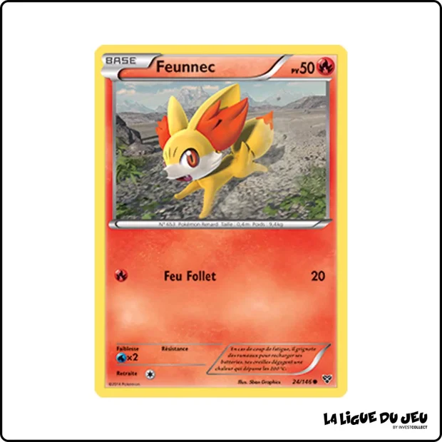 Commune - Pokemon - XY de Base - Feunnec 24/146