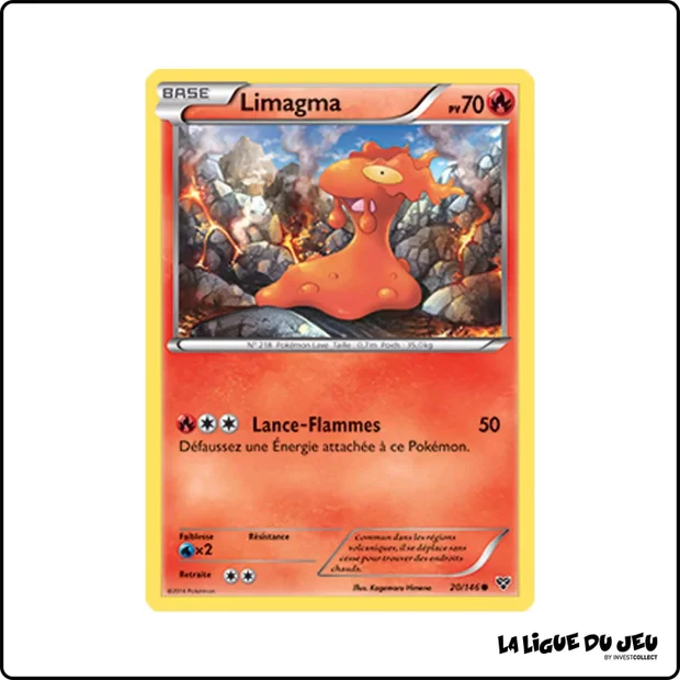 Commune - Pokemon - XY de Base - Limagma 20/146