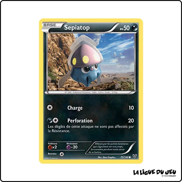 Commune - Pokemon - XY de Base - Sepiatop 75/146