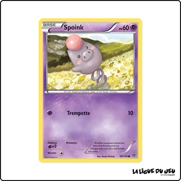 Commune - Pokemon - XY de Base - Spoink 49/146