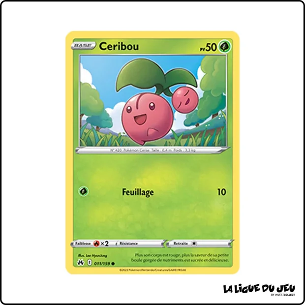 Commune - Pokemon - Zénith Suprême - Ceribou 11/159