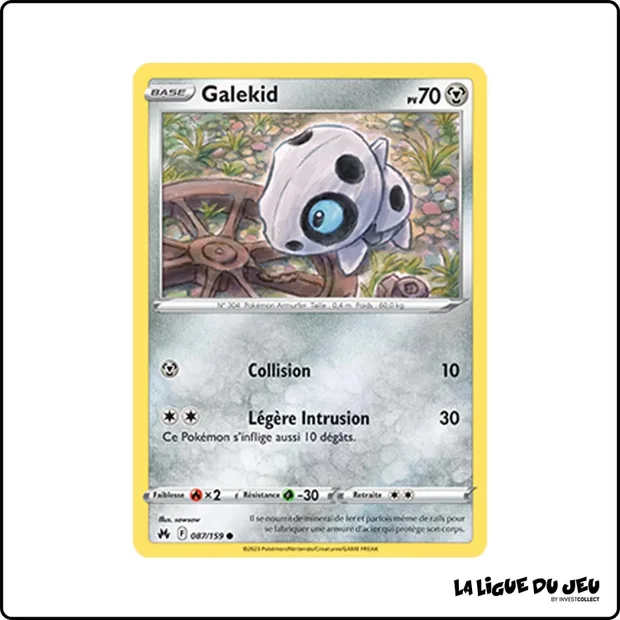 Commune - Pokemon - Zénith Suprême - Galekid 87/159