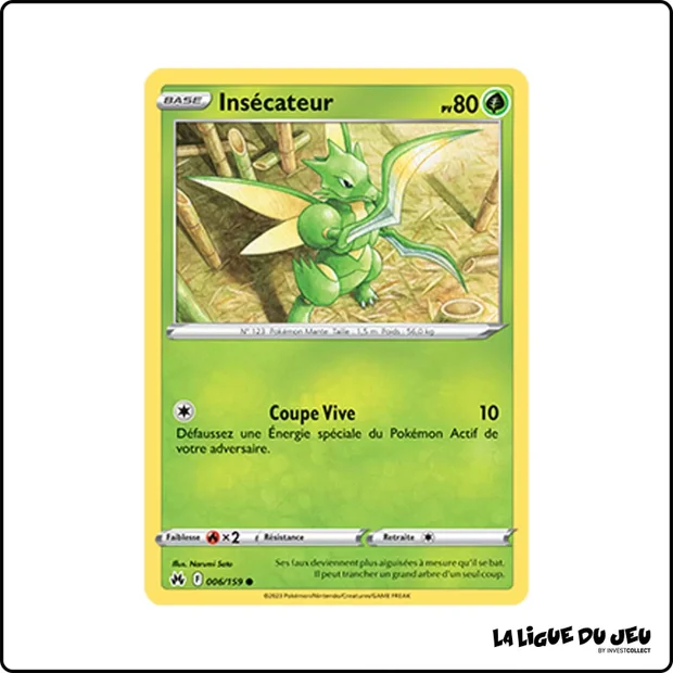 Commune - Pokemon - Zénith Suprême - Insécateur 6/159