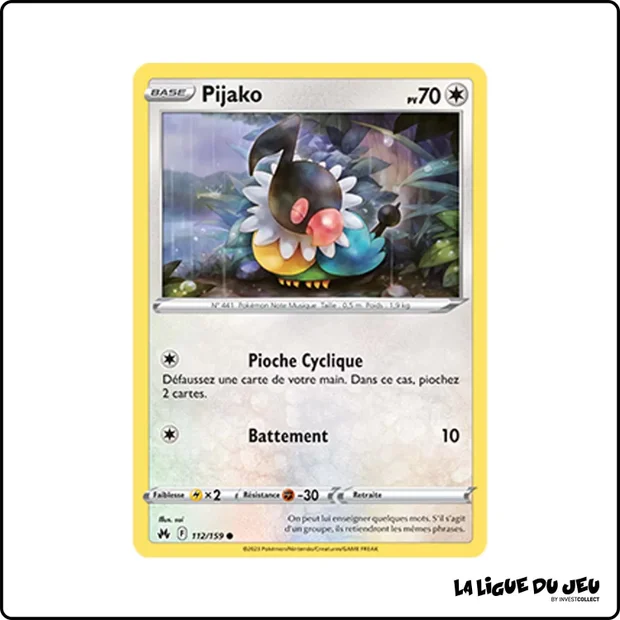 Commune - Pokemon - Zénith Suprême - Pijako 112/159