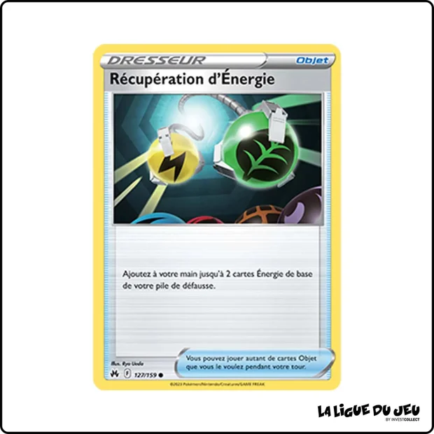 Commune - Pokemon - Zénith Suprême - Récupération d'Énergie 127/159