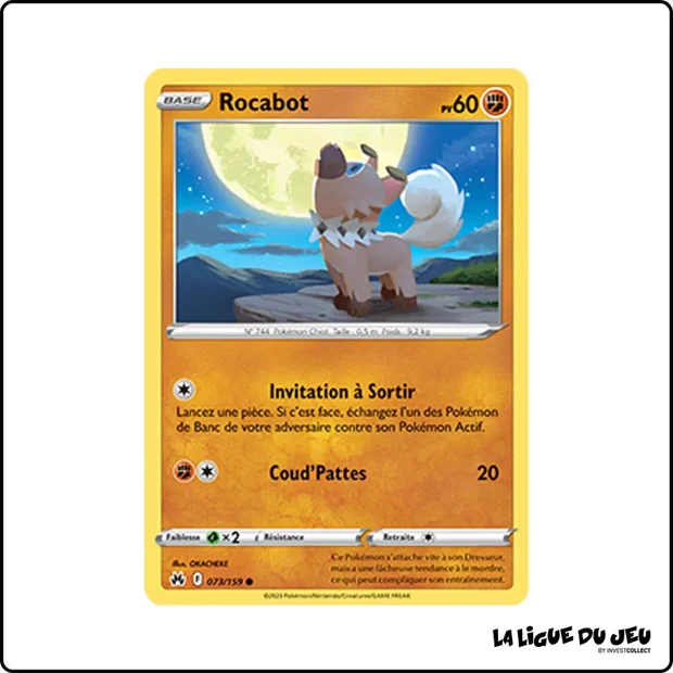 Commune - Pokemon - Zénith Suprême - Rocabot 73/159