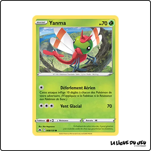 Commune - Pokemon - Zénith Suprême - Yanma 8/159