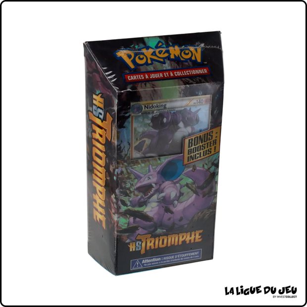 Deck avec Booster - Pokemon - Triomphe - Garde Royale - Scellé - Français