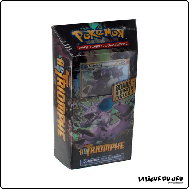 Deck avec Booster - Pokemon - Triomphe - Garde Royale - Scellé - Français