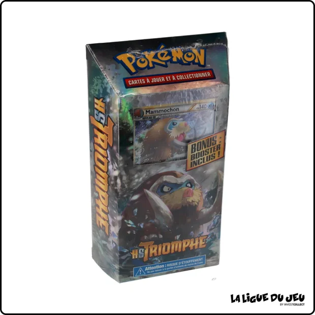 Deck avec Booster - Pokemon - Triomphe - Givre Verdoyant - Scellé - Français