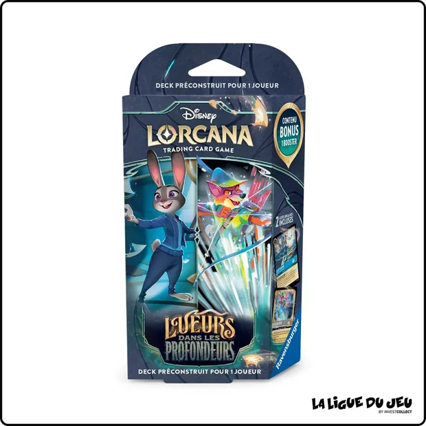 Deck - Lorcana - Chapitre 10 - Lueurs dans les Profondeurs - Judy & Robin des Bois - Scellé - Français