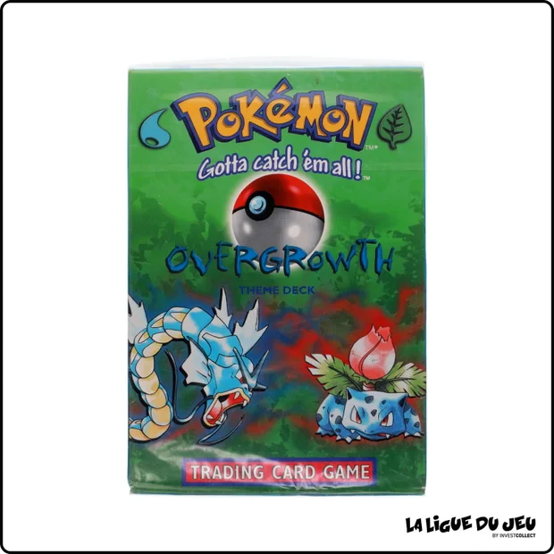 Deck - Pokemon - Base Set - Overgrowth - Scellé - Anglais