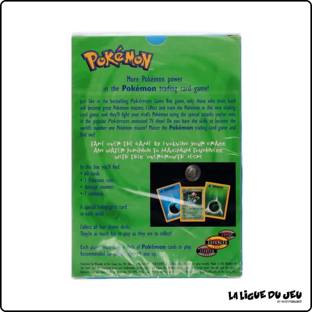 Deck - Pokemon - Base Set - Overgrowth - Scellé - Anglais