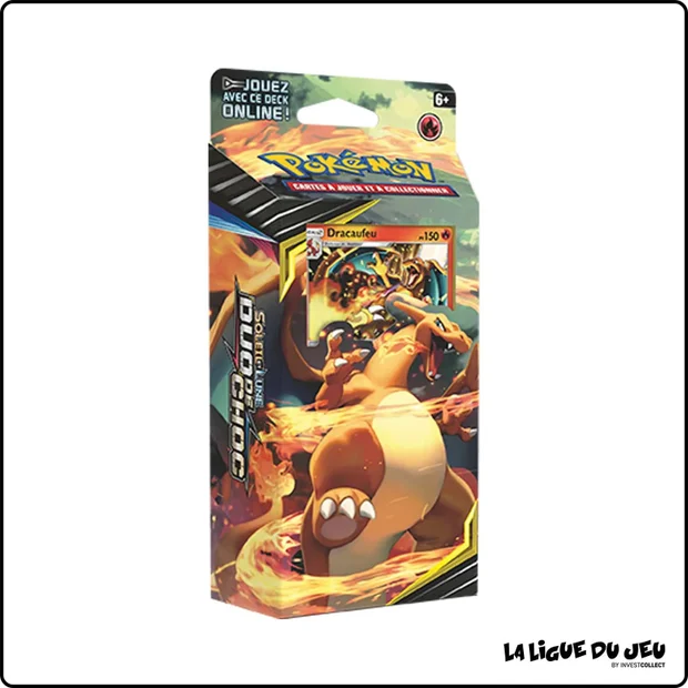 Deck - Pokemon - Duo de Choc - SL9 - Flamme Incessante - Scellé - Français