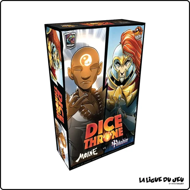 Dice Throne S1 - Moine VS Paladin